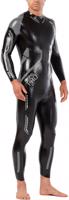 Pánský plavecký neopren 2xu propel pro wetsuit black/silver lt