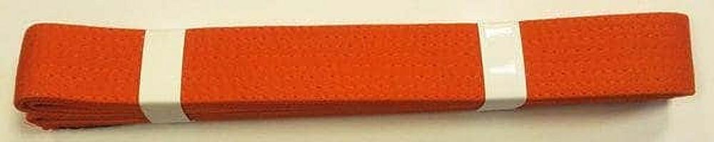 Pásek ke kimonu JUDO v.1 ORANŽOVÁ - oranžová