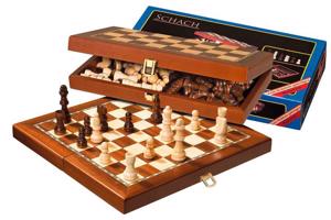 Philos Spiele Šachy magnetické intarzované zdobené