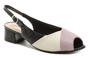 Piccadilly 114044-2 černo fialkové dámské zdravotní sandálky
