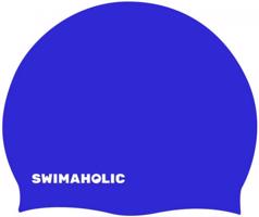 Plavecká čepice swimaholic seamless cap modrá
