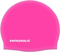 Plavecká čepice swimaholic seamless cap růžová