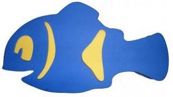 Plavecká destička matuska dena fish nemo modrá