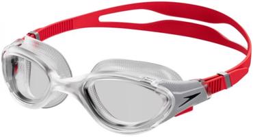 Plavecké brýle speedo biofuse 2.0 červeno/čirá