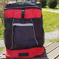 Plavecký batoh born toswim ows backpack černo/červená