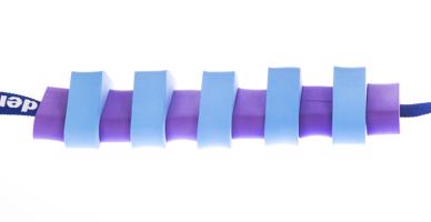 Plavecký pás pro děti 1000 modro/fialová