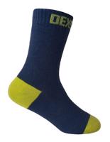Ponožky DexShell Ultra Thin Children Sock Navy/Lime