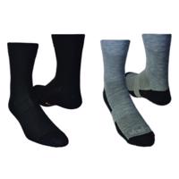 Ponožky Vavrys LIGHT TREK CMX 2pack 28327-87 - černá+šedá