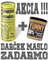 Protein Pancakes + Yummy Peanut Butter Zdarma - FitBoom 600 g + 340 g Vanilla