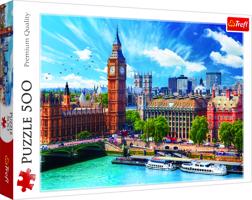 Puzzle Slunečný den v Londýně 500 dílků