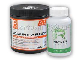 Reflex Nutrition BCAA Intra Fusion 400g + Vitamin D3