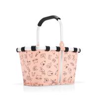 Reisenthel Carrybag XS Kids Cats and dogs rose taška