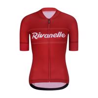 RIVANELLE BY HOLOKOLO Cyklistický dres s krátkým rukávem - GEAR UP - červená