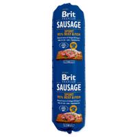 Salám BRIT Premium Dog Sausage Sport – Beef & Fish 800 g