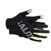 Salming Running Gloves Black běžecké rukavice