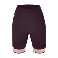 SANTINI Cyklistické kalhoty krátké bez laclu - GIADA PURE - černá/růžová XL