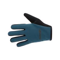 SANTINI Cyklistické rukavice dlouhoprsté - MTB - modrá S