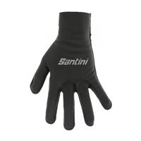 SANTINI Cyklistické rukavice dlouhoprsté - VEGA XTREME - černá