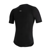 SANTINI Cyklistické triko s krátkým rukávem - DRY - černá