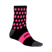 Sensor ponožky Dots Černá/růžová