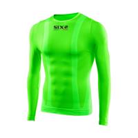 SIX2 Cyklistické triko s dlouhým rukávem - TS2 C - zelená