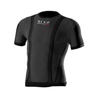 SIX2 Cyklistické triko s krátkým rukávem - KIDS TS1 - černá 4Y