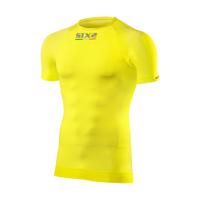 SIX2 Cyklistické triko s krátkým rukávem - TS1 - žlutá 2XL