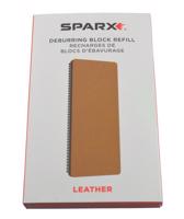Sparx Kůže Deburring Block Set Refills - Leather