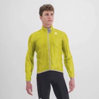 SPORTFUL Cyklistická větruodolná bunda - HOT PACK EASYLIGHT - žlutá S