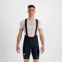SPORTFUL Cyklistické kalhoty krátké s laclem - GTS - černá M