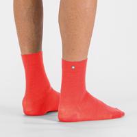 SPORTFUL Cyklistické ponožky klasické - MATCHY WOOL - červená L-XL