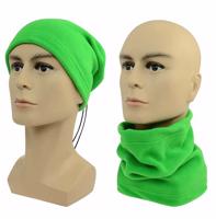 Sulov Multifunkční šátek 2v1 Fleece zelený
