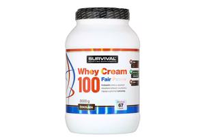 Survival Whey Cream 100 Fair Power 2000 g čokoláda