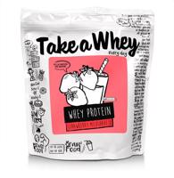 Take-a-Whey Whey Protein 907 g strawberry milkshake
