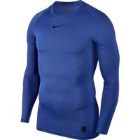 Termo tričko Nike Pro Top s dlouhým rukávem Modrá