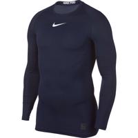 Termo tričko Nike Pro Top s dlouhým rukávem Tmavě modrá