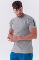 Tričko Nebbia Sporty Fit T-shirt “Essentials” Světle šedá
