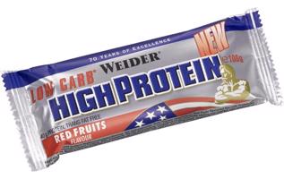 Tyčinka Low Carb High Protein Bar - Weider 50 g Chocolate