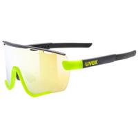 Uvex Brýle Sportstyle 236 Set Black Lime Mat / Mirror Yellow (cat. 2) + Clear (cat. 0)