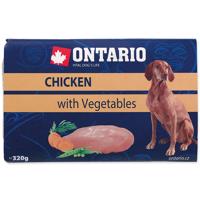 Vanička ONTARIO Dog Chicken with Vegetable 320 g