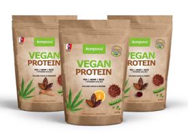 Vegan Protein - Kompava 525 g Holland Cocoa & Cinnamon