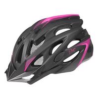 Venus cyklistická helma černá-růžová Velikost oblečení: L-XL