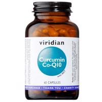 Viridian Curcumin Co Q10 60 kapslí Kurkumin a Koenzym Q10