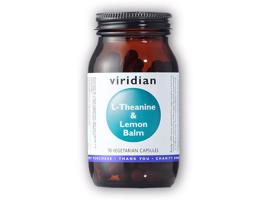 Viridian L-Theanine + Lemon Balm 90 kapslí