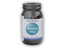 Viridian Selenium 200mcg 90 kapslí