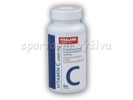 Vitaland Vitamin C 1000mg 60 kapslí