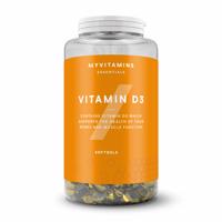 Vitamin D3 Kapsle - 180Softgelové kapsle - Non-Vegan