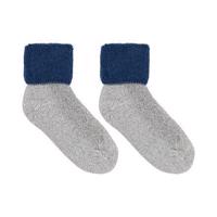 Vlnka Ovčí ponožky Merino froté modrá