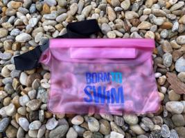 Voděodolná taštička borntoswim waterproof bag růžová