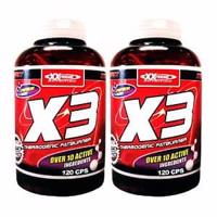 Xxtreme NutritionX3 Thermogenic Fatburner 120 tablet 120kps. + 120kps. zdarma!